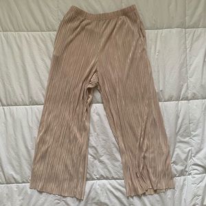 Zara cropped flowy pants